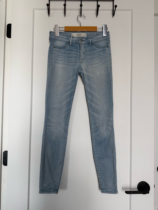 Abercrombie & Fitch Denim - Abercrombie & Fitch Women’s Light Blue Skinny Jeans